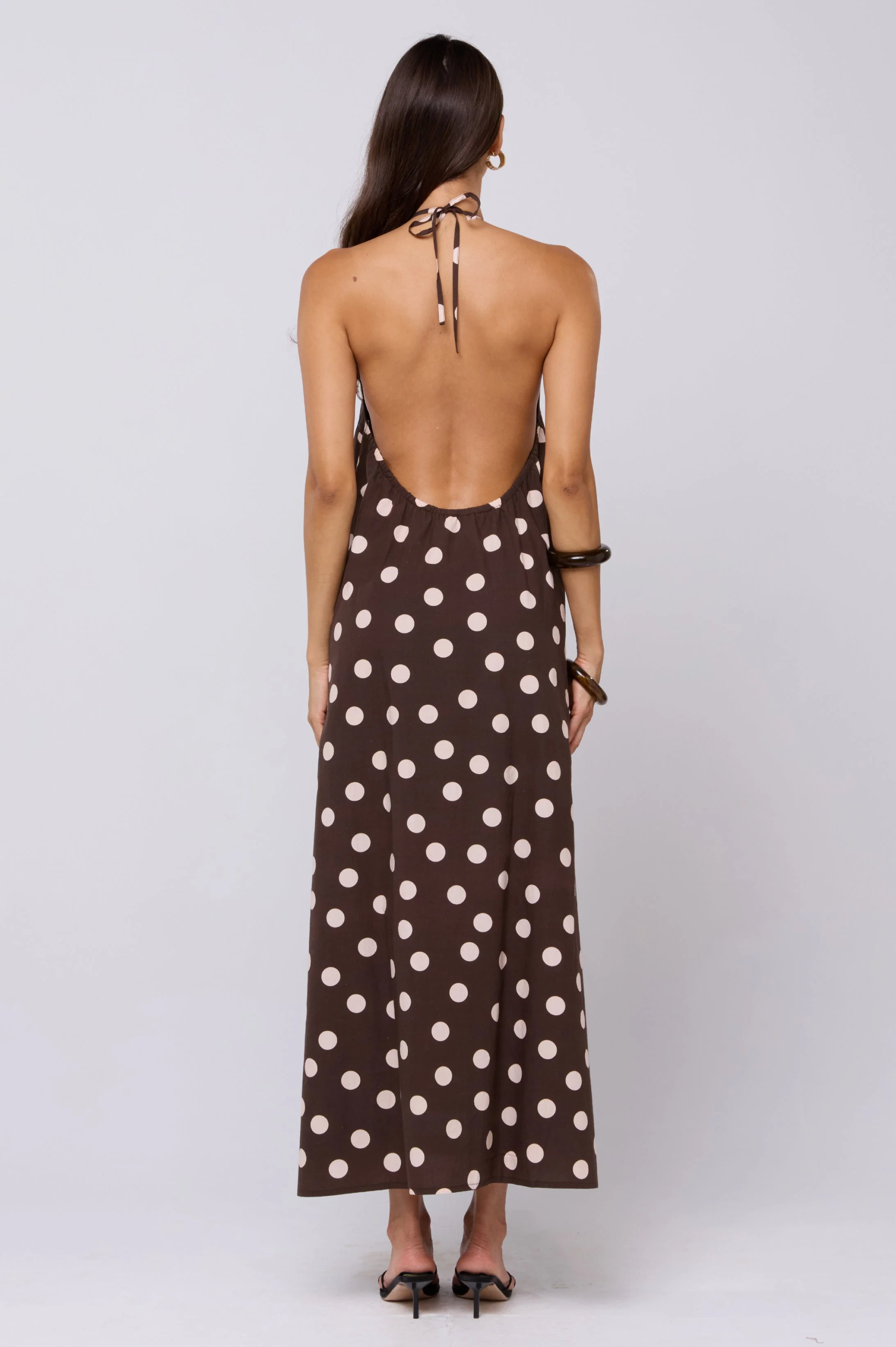 Iris Halter Dress in Polo - Image 3