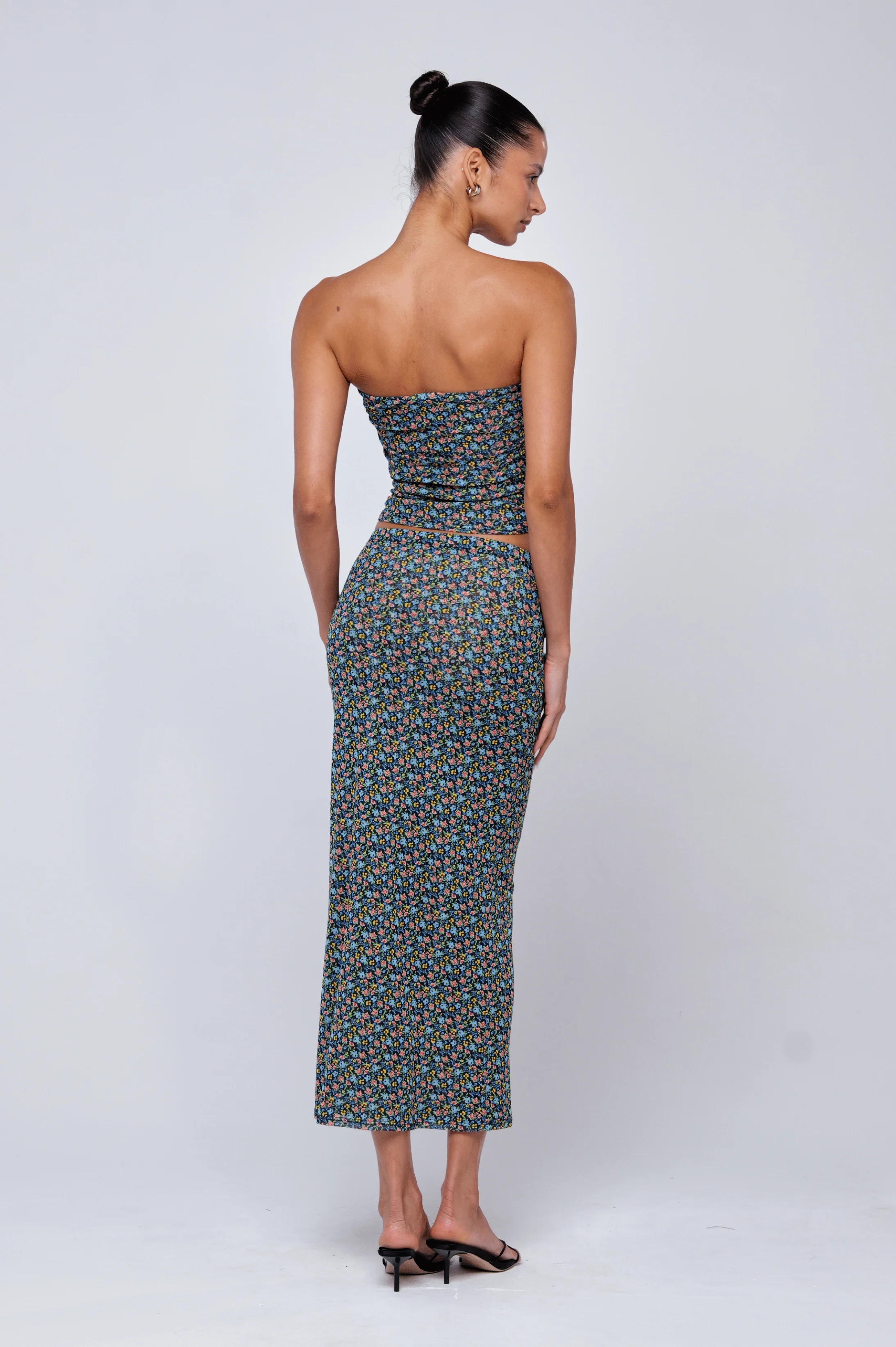 Clyde Mesh Skirt in Paros - Image 4