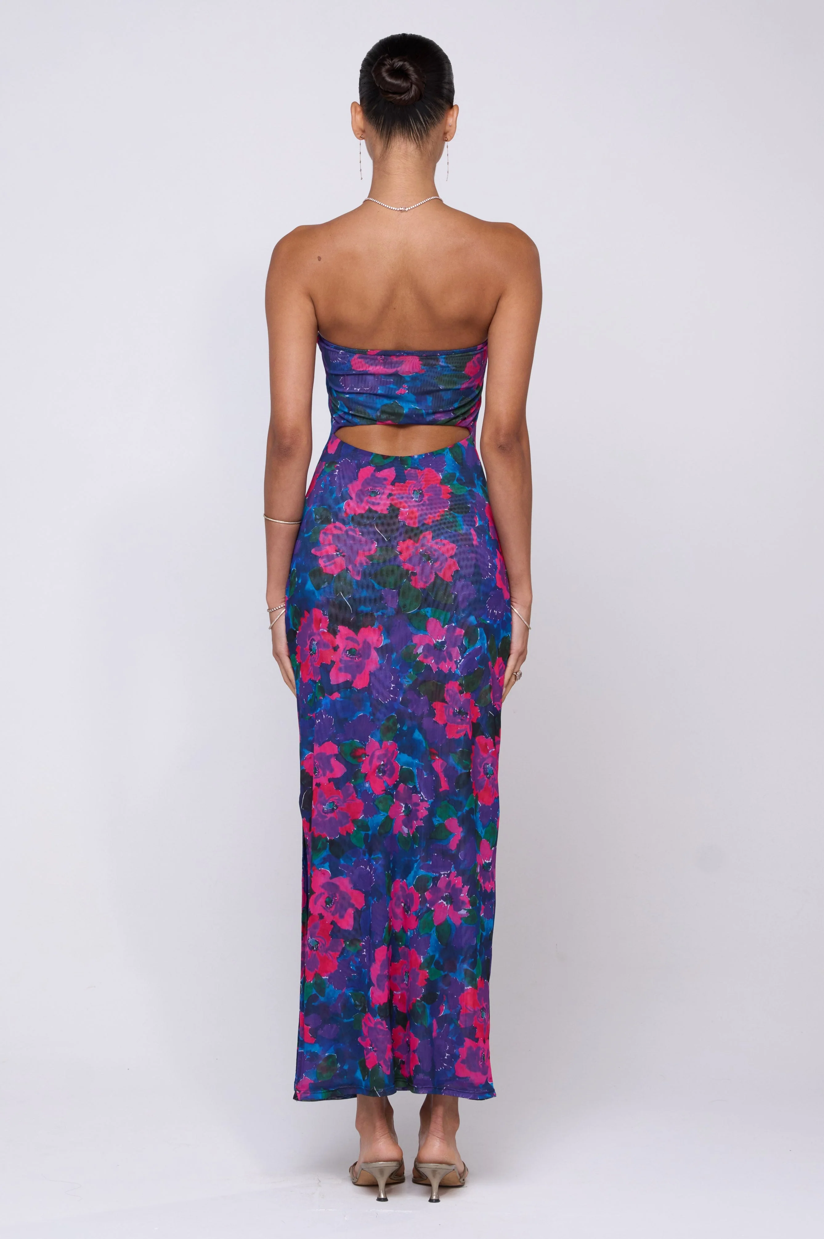 Demi Mesh Dress in Lanai - Image 4