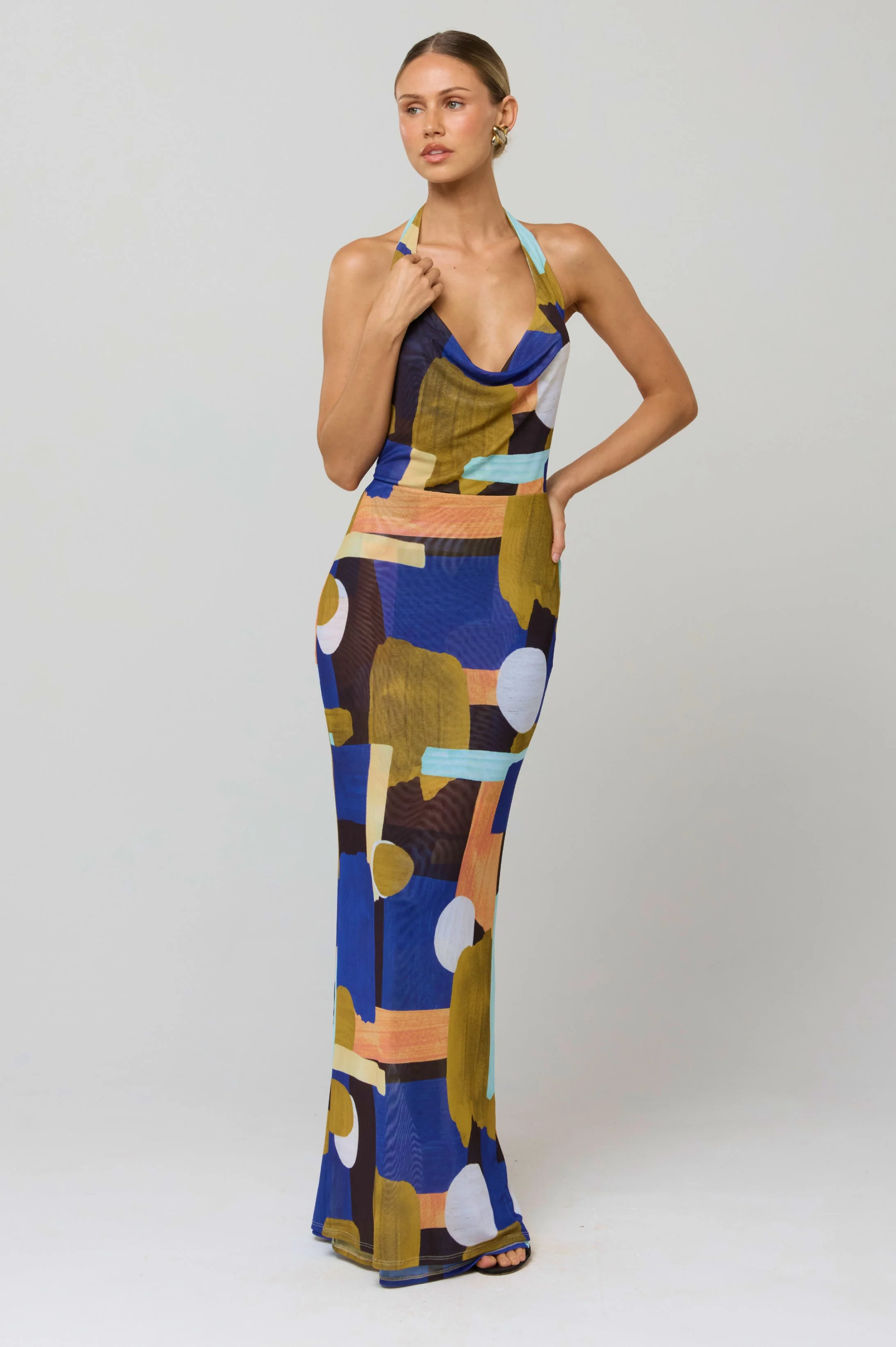 Fiona Dress in Deco