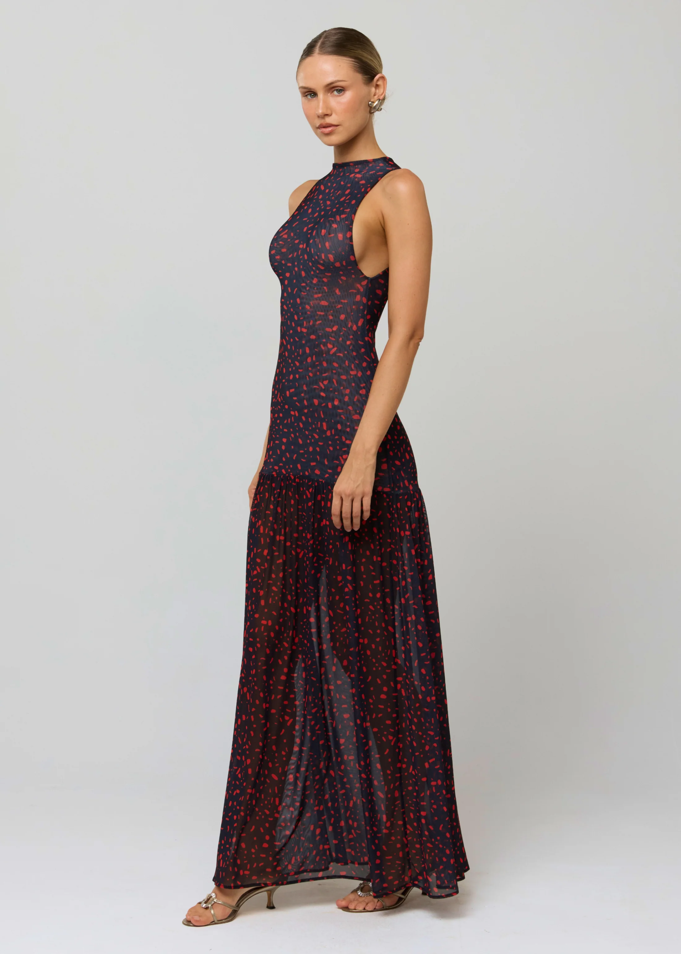 Frida Dress in Rouge - Image 2