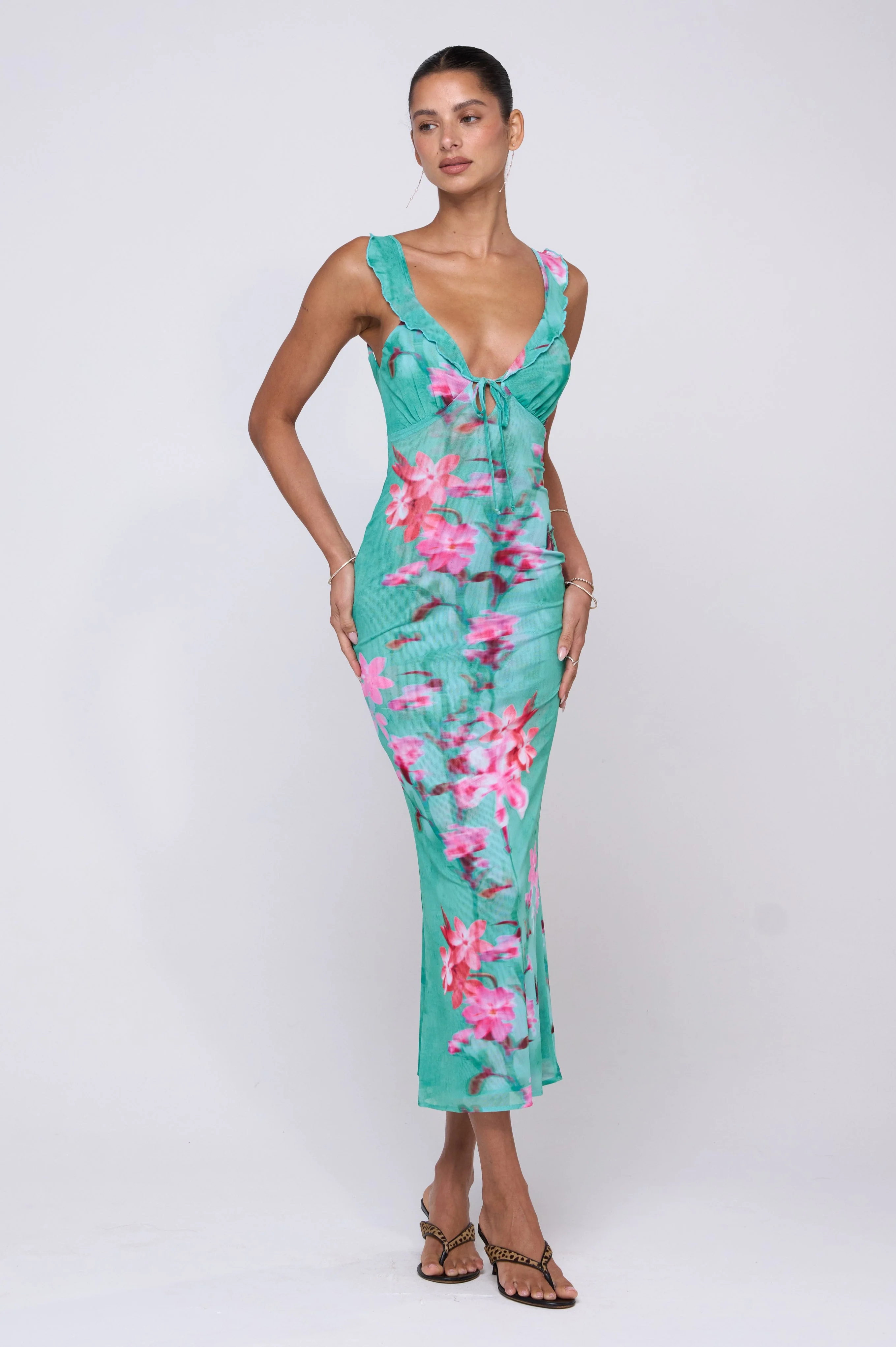 Goldie Dress in Clearwater - Image 4