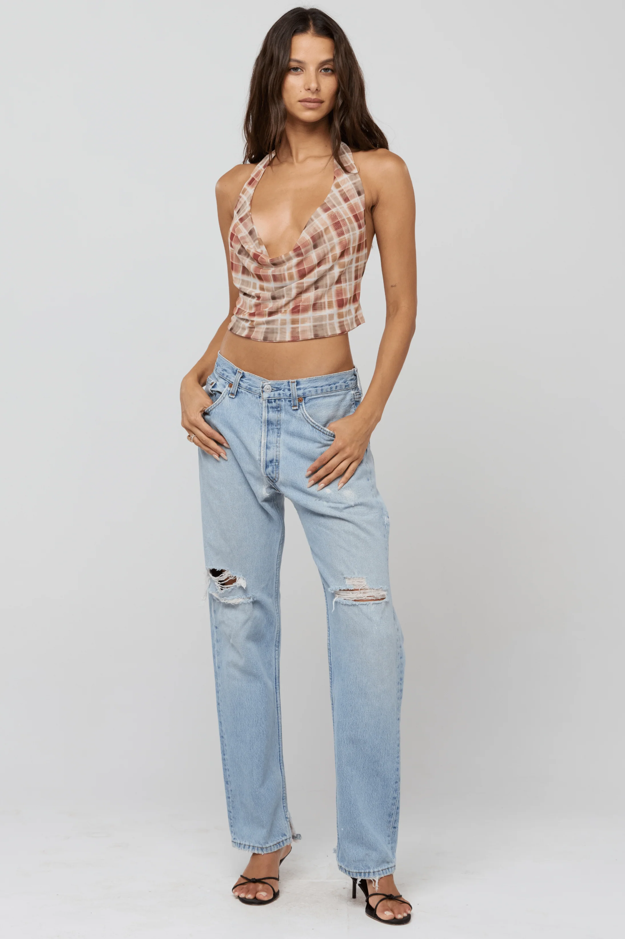 Lea Top in Drift - Image 2