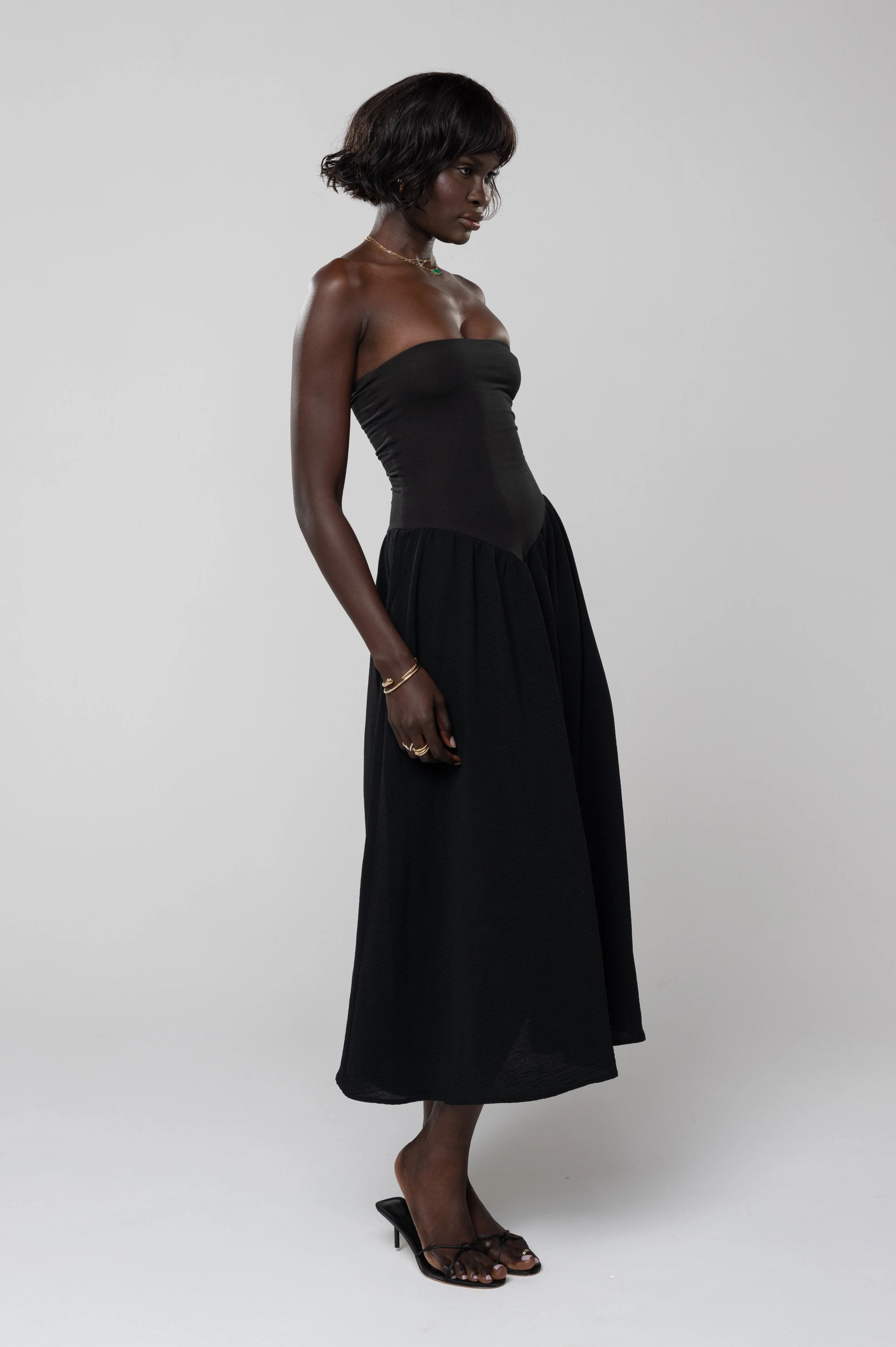 Mackenzie Dress in Black - Image 6