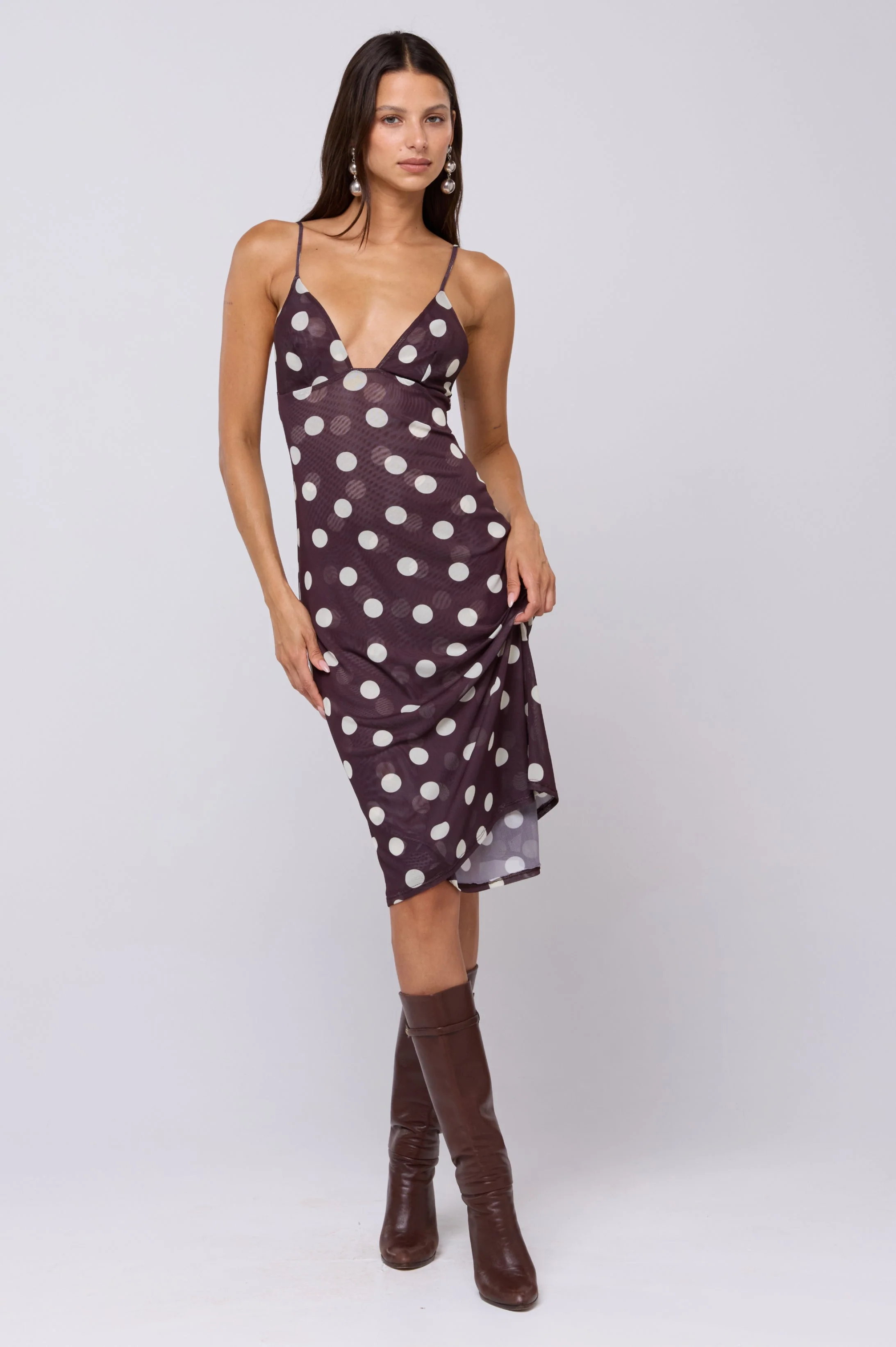 Matilda Midi Dress in Polo - Image 4