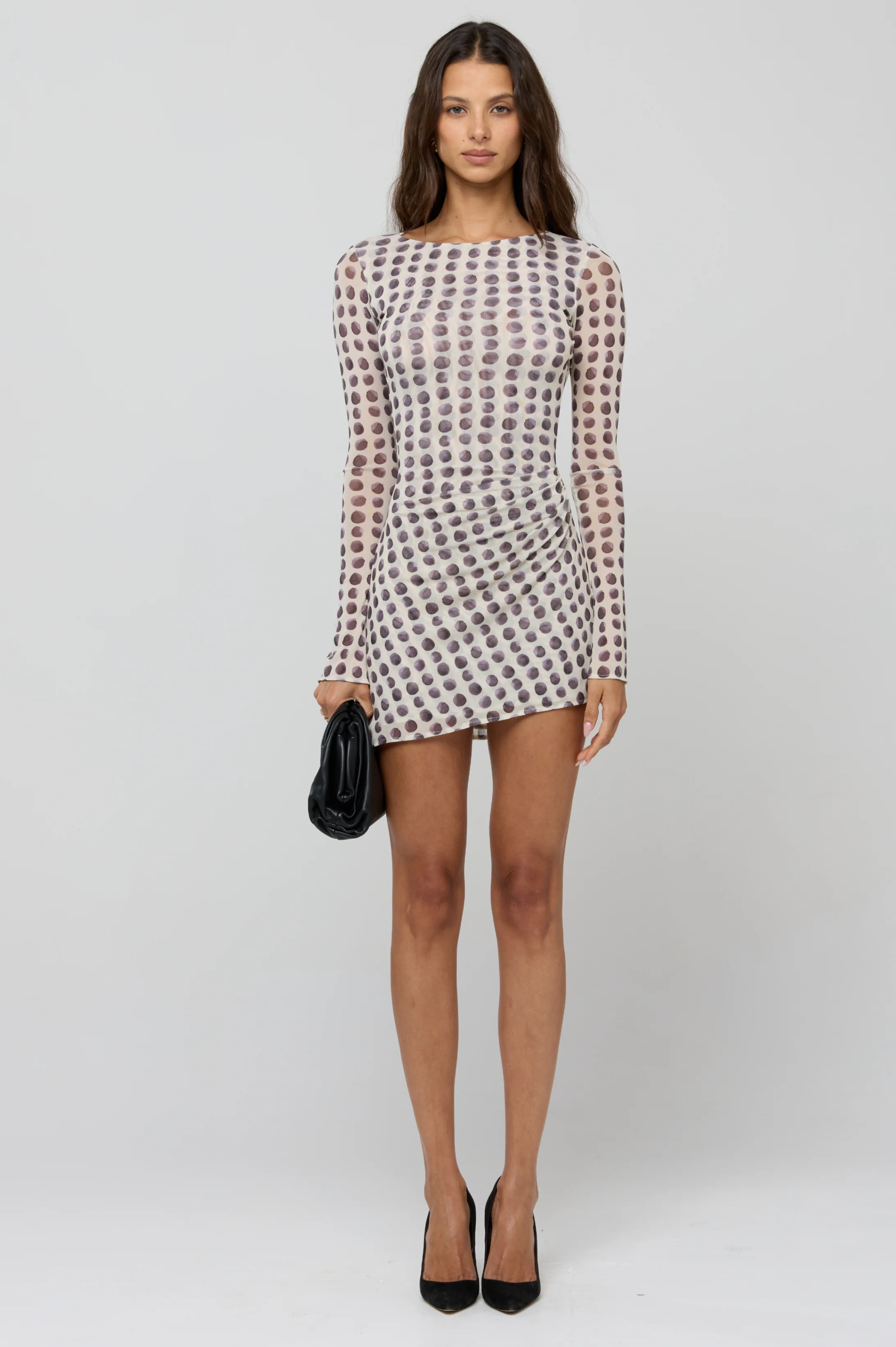 Mia Mini Dress in Eclipse - Image 3