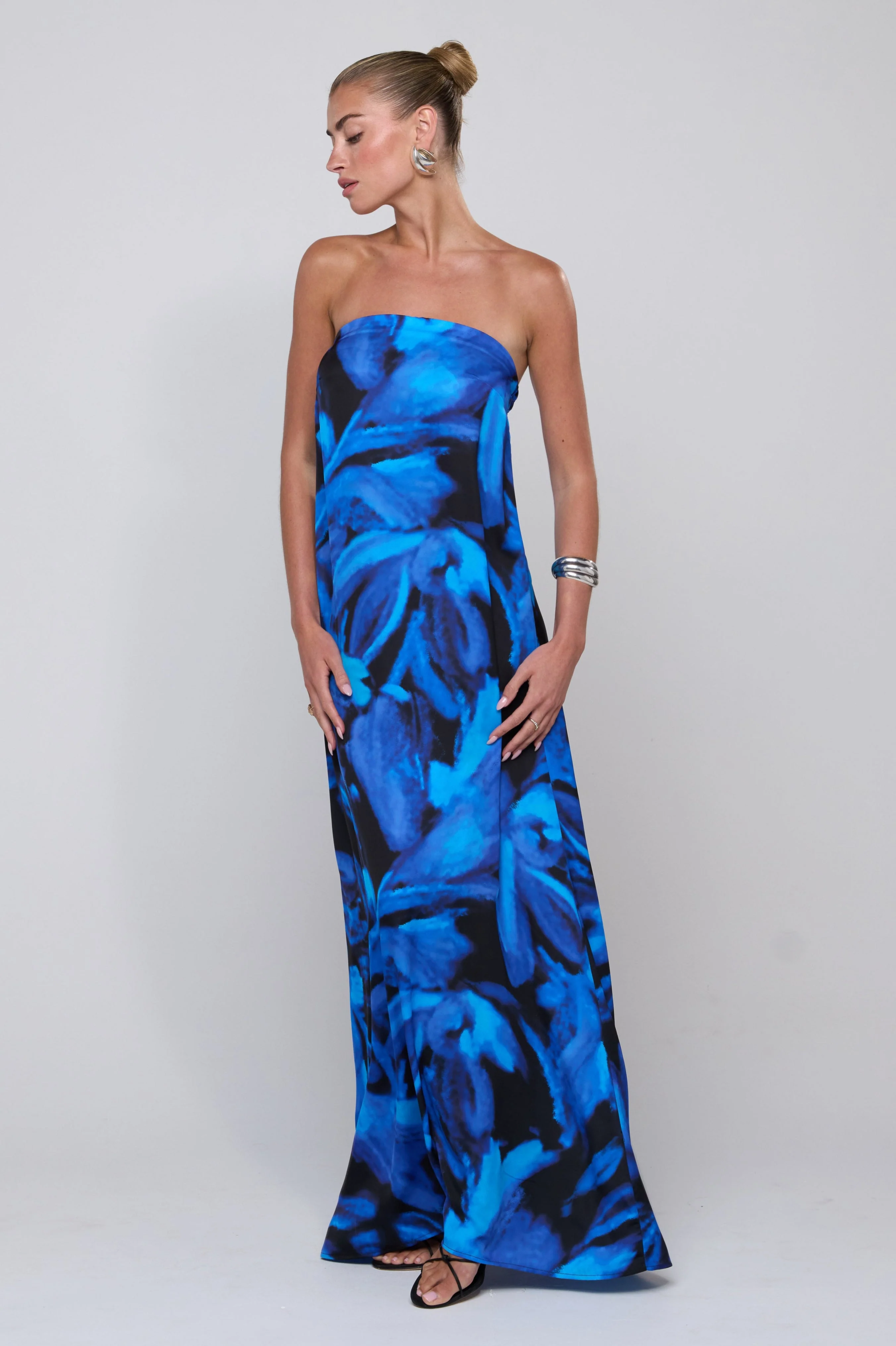 Ophelia Maxi Dress in Lagoon - Image 6