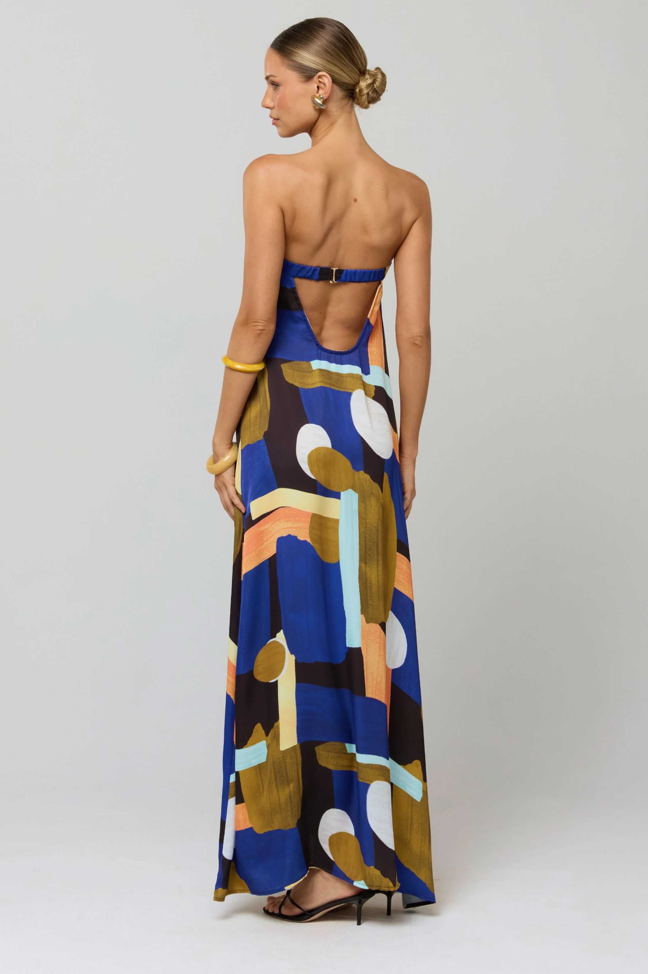 Ophelia Maxi Dress in Deco - Image 3