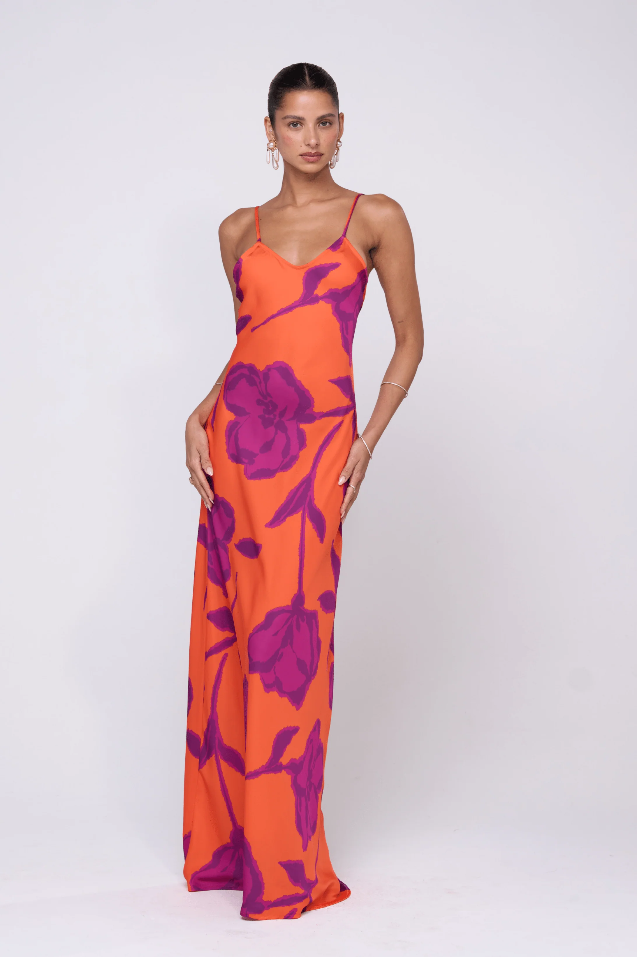 Rose Dress in Mandarin - Image 6