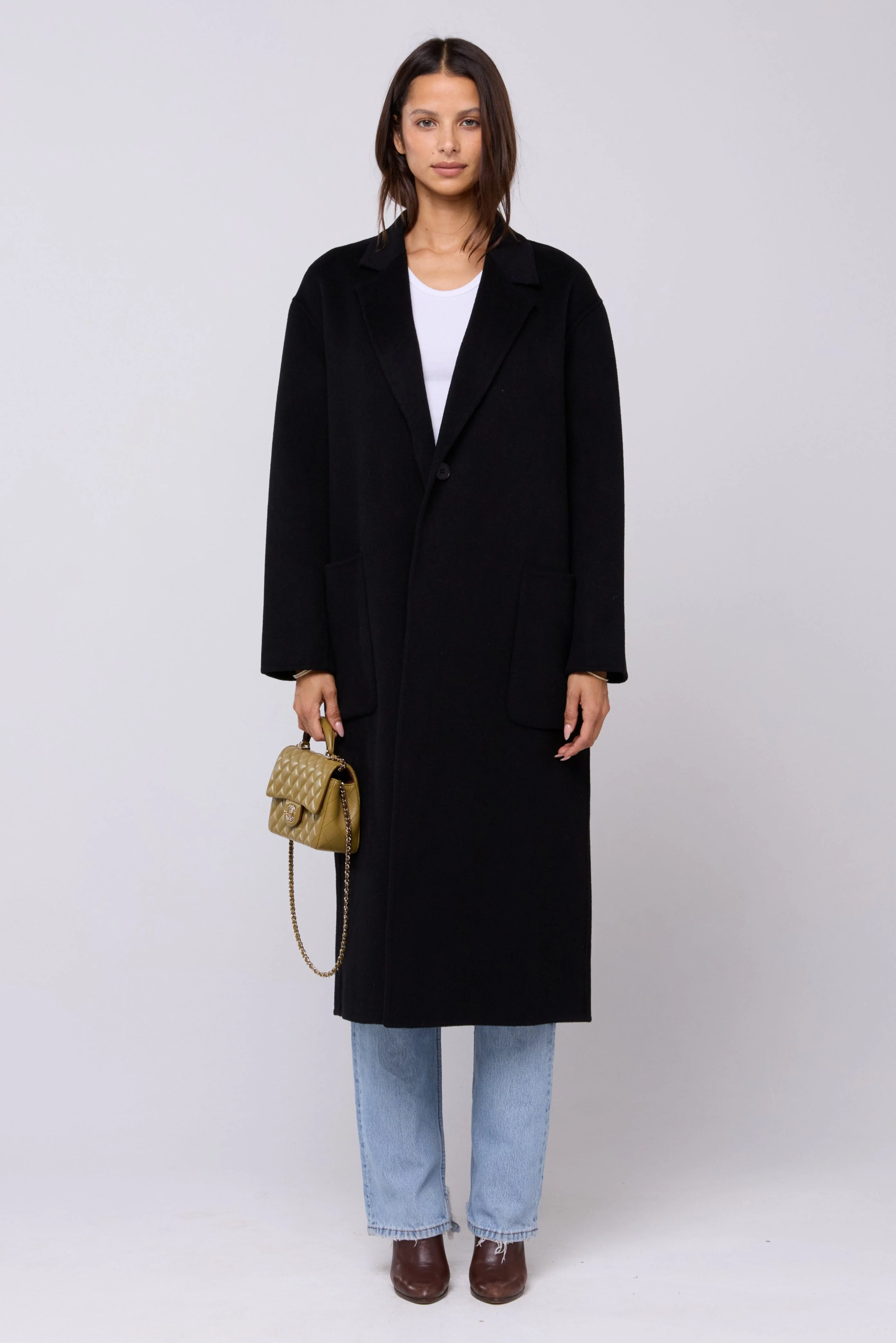 Ryder Coat in Black - Image 6