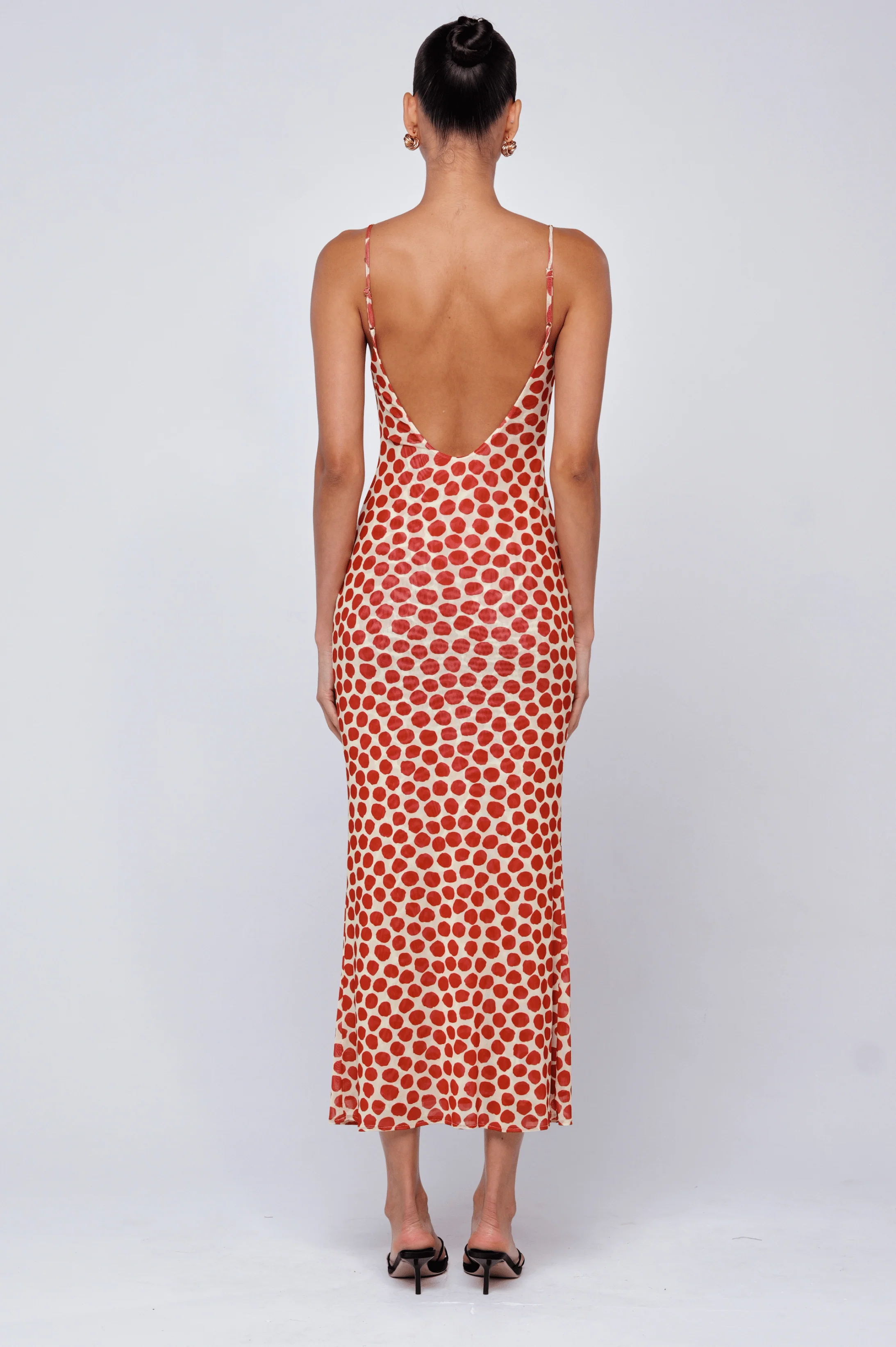 Suki Dress in Campari - Image 3